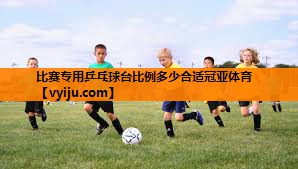 比赛专用乒乓球台比例多少合适冠亚体育