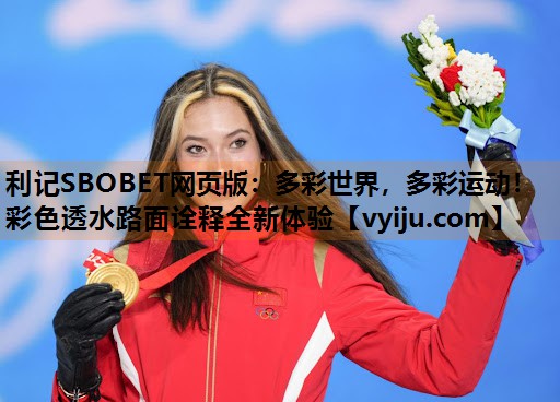 多彩世界，多彩运动！彩色透水路面诠释全新体验